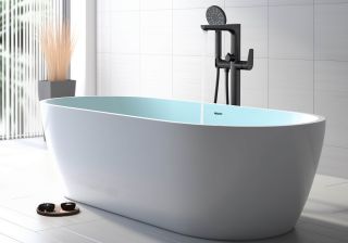 Смеситель для ванны Aquatek Бетта AQ1145MB черный